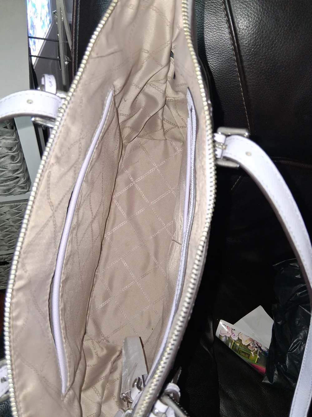 Michael Kors Light Lavender Saffiano Leather Tote